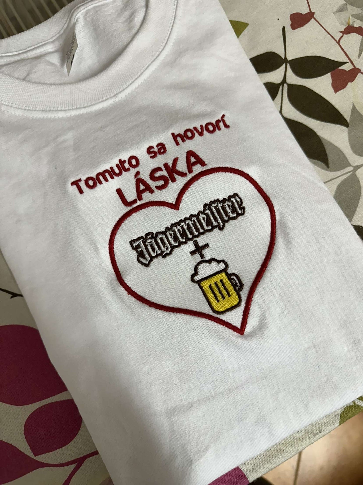 Tomuto sa hovorí Láska Jäger + pivo T-shirt